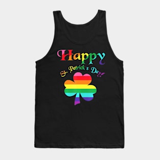 St. Patrick's Day  LGBT Gay Pride Tank Top